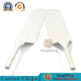 Industrial Environmental Standards White Plastic Card Shovel Baccarat Casino Poker Club Playing Cards ABS Shovel