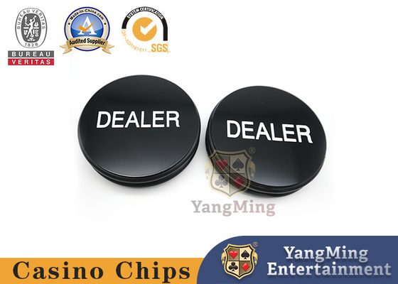3 Inch Double Sided Casino Missed  Big Blind Button 75mm Diameter