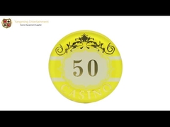 Макао набор микросхем покера казино 3 слоев кристаллический акриловый штемпелевать золота 760 частей УЛЬТРАФИОЛЕТОВЫЙ