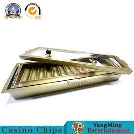 15 Rows 600-800pcs Casino Chip Tray Holder  Iron +Lacquer Material