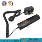 Classic UV Violet Anti Counterfeit Money Detector Black Retractable Power Supply For Poker Chip