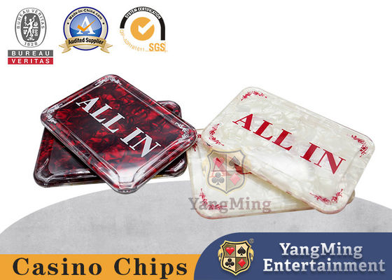 Купить Совсем новый акриловый квадрат ALL IN Positioning Card Texas Hold'Em Игровой стол Производство в сети