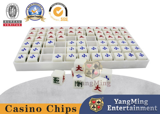 Купить Акриловый АБС Пластмассовый гравированный Baccarat Dew Poker Table Game Table Beads Производство в сети