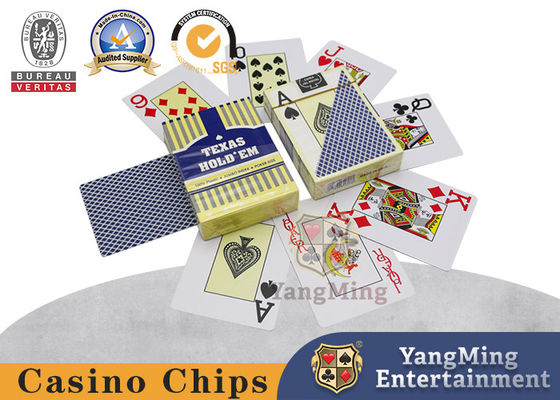 Купить Совсем новые пластиковые Texas Hold'em с красным и синим большим тиражом на складе. Производство в сети