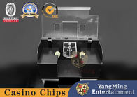 Black Metal Iron Poker Shuffler 2 Sets Automatic Design Texas Baccarat Poker Shuffler