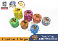 New Defined RFID Casino Table Acrylic Crystal Poker Chip Set With 760 Chip Carriers