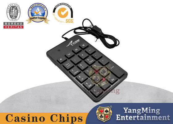 Купить Poker Casino Table Черный USB кабель Черный Баккара Программное обеспечение Ввод Численная клавиатура Производство в сети