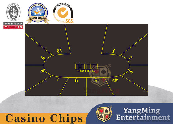 Купить Роскошный профессиональный 10 игроков CPG Казино Техас Hold'em Покер Стол со специализированным расположением Производство в сети