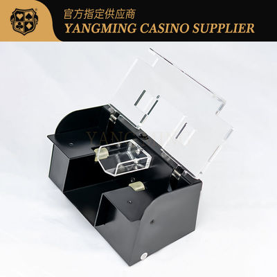 Купить All Black Card Shuffler 2 Sets Автоматически работающие аксессуары для покера Texas Hold'Em Производство в сети