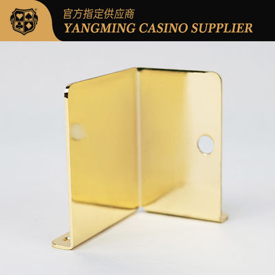 Купить Казино Custom 8 Deck Poker Покрытый металлическим покерным держателем Texas Baccarat Poker Game Tabletop Discard Holder Производство в сети