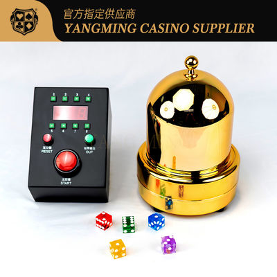 Купить Последний Smart Electric Gold Dice Cup Set Техасский Баккара Казуальный Покер Столовой Кубок Производство в сети