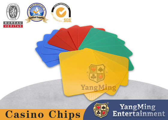 Купить Игральная карта 100% клуба PVC пластиковая CasinoTable умирает карта вырезывания с изготовленным на заказ качеством и Pro цветом 88*63mm обслуживания 4 Производство в сети