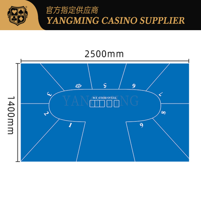 Купить 9-Player Poker Felt Table Cloth – Custom Texas Hold'em Surface Производство в сети