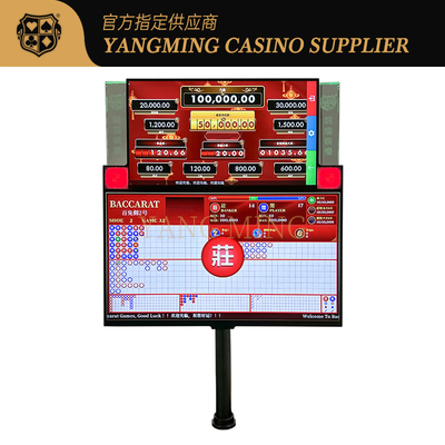 Купить Customizable Casino Poker Top-Bottom Split Double-sided Display For Casino Game Производство в сети