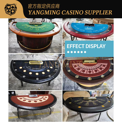 Купить Customizable Blackjack Poker Table Layout – Professional Casino Entertainment Tablecloths Производство в сети