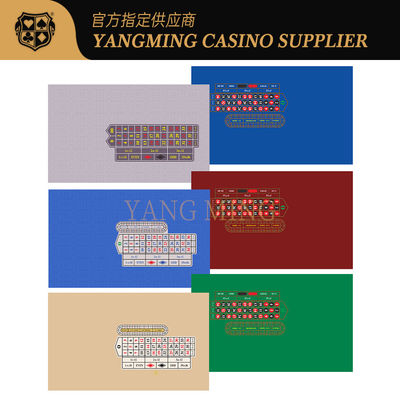 Купить Custom Design Casino Roulette Layout On Waterproof Table Cover For Casino Game Производство в сети