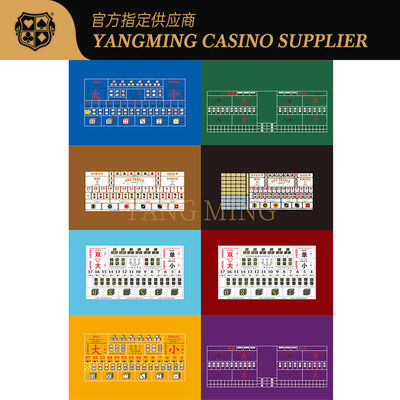 Купить Customizable Durable 100% Polyester Fabric For Sic Bo Casino Tables For Casino Game Производство в сети