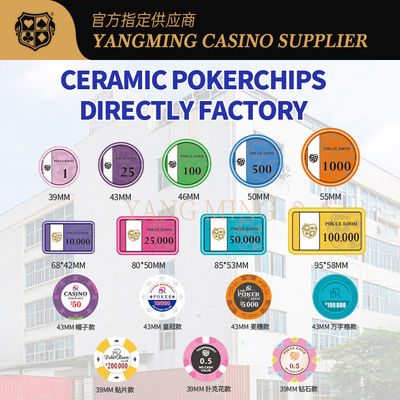 Купить Custom Ceramic Casino Chips – Professional Poker & Gaming Chips For Casino Game Производство в сети