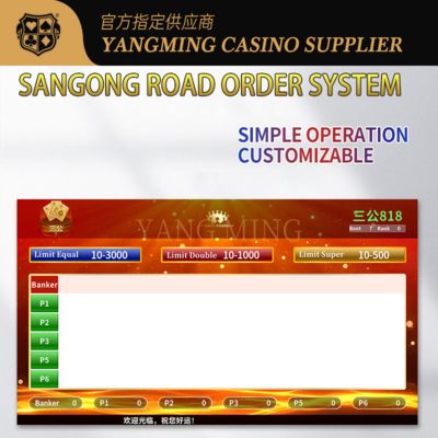 Купить Professional Manufacturer Of Casino Baccarat Sangong Game Roadmap Systems Производство в сети