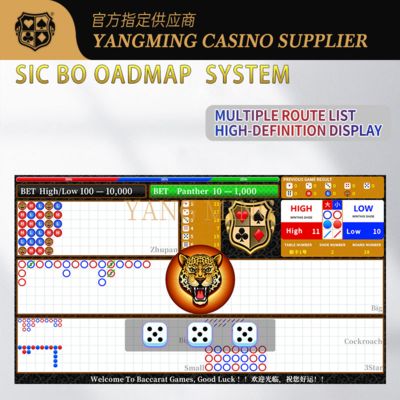 Купить Electronic Sic Bo Roadmap Display System – Customizable Casino Dice Game Solution Производство в сети