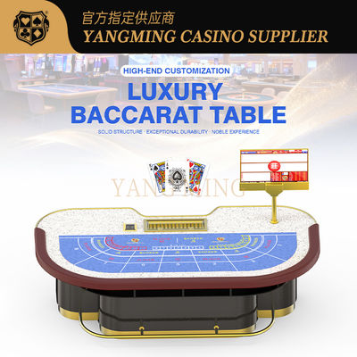 Купить 10 Persons High Quality Poker Table Solid Wood Baccarat Gambling Table For Sale Производство в сети