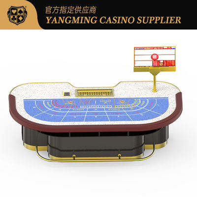Купить Solid Wood 10-Person Poker Table – High-End Baccarat Gambling Table For Sale Производство в сети