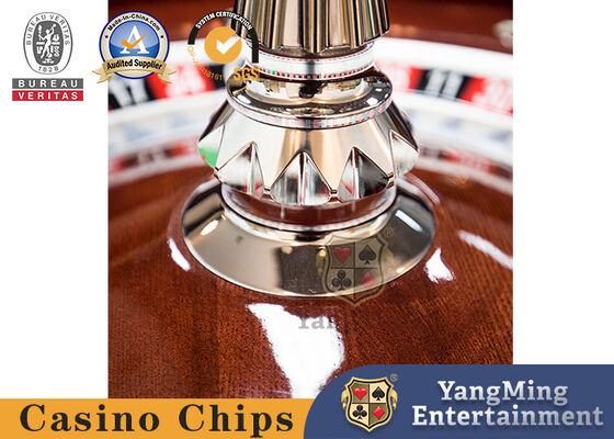 Купить Домашний роскошный 80 см Массивное дерево Рулетка Русский поворотный стол Покер Стол VIP-клуб Выделенное колесо Производство в сети