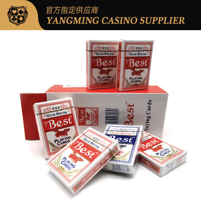 Купить Лучшие 555 казино покер специальные игровые карты для Техасского Холдема Баккара азартные игры Производство в сети