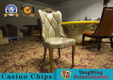 Купить Стулья игры казино кожи ПУ ресторана/живущей комнаты простые с твердой древесиной обрамляют корейскую гостиницу Производство в сети
