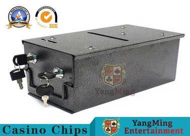 Купить Размер 225*123*120mm коробки держателя сбрасывания металла палубы столешницы 8 покера баккара казино Производство в сети