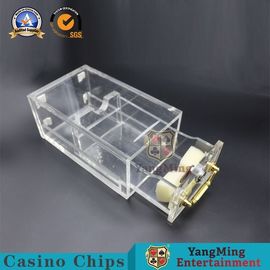 Купить Игральных карт палуб 88*63mm держателя сбрасывания покера игр азартных игр толстый акриловый держатель 8 Производство в сети