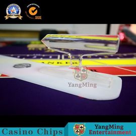 Купить Белые пластиковые карты логотипа копают игру клуба Vip казино - специфический лопаткоулавливатель ручки обломока игральных карт RFID Производство в сети
