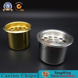 Купить Держатель воды промышленной таблицы азартных игр Аштрай цвета серебра нержавеющей стали аксессуаров игры казино изготовленной на заказ преданный Производство в сети