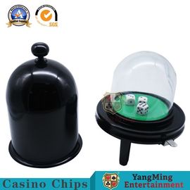 Купить Чашка экрана игры стеклянной крышки чашки кости черного металла нержавеющей стали ручная подгонянная сгущенная Производство в сети