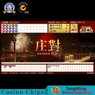 Купить Интерфейс программного обеспечения систем азартных игр баккара таблицы развлечений уникальный Производство в сети