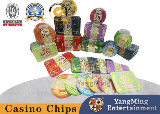 Купить Обломок блэкджека игры 760pcs 10g Holdem с высоким уровнем безопасности Производство в сети