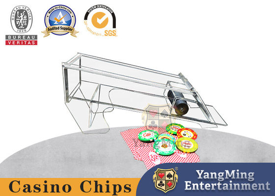 Купить Полно прозрачное сгущенное 8 наборов Shuffler торговца пасьянса покера акрилового Производство в сети