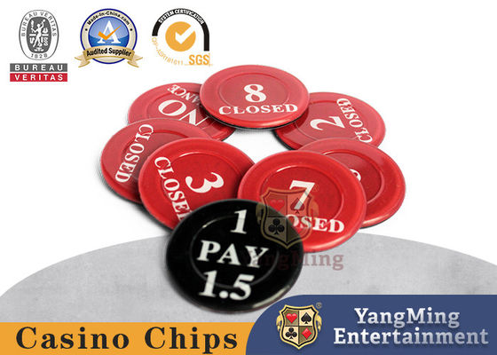 Купить игра Кристл Niu Niu Техаса Holdem диаметра 40mm акриловая держа пари монетки обломока страхования Производство в сети