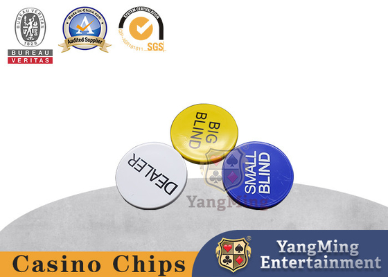 Купить Слепые покера 2Inch Техаса Holdem небольшие, большие кнопки слепых и торговца покера Производство в сети