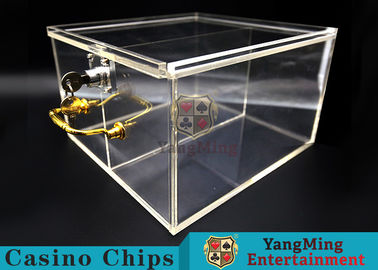 High Capacity Casino Game Accessories Two Grids For Carrier Casino Poker Chip Set