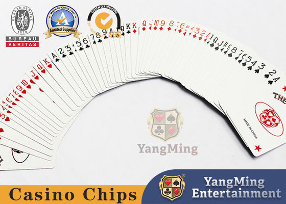 Original Custom Casino Professional Playing Cards Red And Blue Ready For Customization