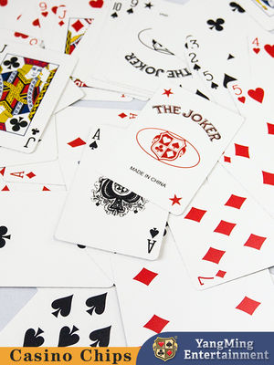 Импортированные карты покера настольной игры покера нестандартной конструкции карты ядра черного ядра голубые