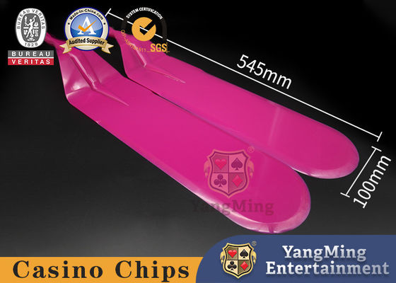 Лопаткоулавливатели PVC карт Техаса Holdem играя в азартные игры небольшие пластиковые для настольных игр покера казино