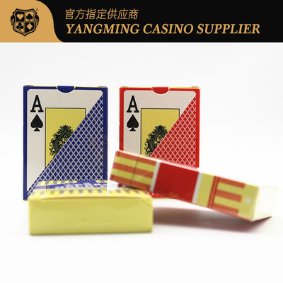 Высококачественная Texas Hold'em Большая буквенная пластиковая карточка для Texas Hold'em Casino Casual Game Tabletop Poker Card