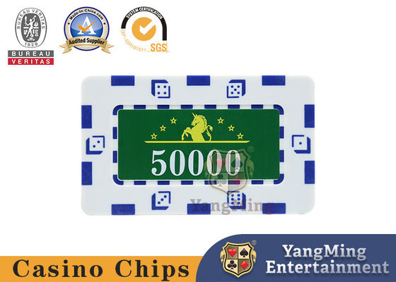 760 шт. Американский ABS Clay Poker Fancy Chip Set Texas Hold'em Game Железный Ядерный Противофальсификационный Чип Монеты Фабрика Установлена на складе