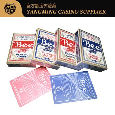 Игральные карты казино 310г клуба азартных игр немецкие красные или голубые игральные карты пчелы казино Но.92