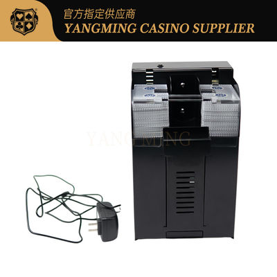 Международный полностью автоматический 8-палубный Texas Hold'Em Shuffler из черного металлического железа для игры в казино