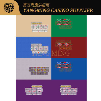 Casino Layout Roulette Table Waterproof Tablecloth Can Be Customized Design