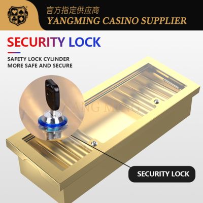 Настраиваемый металлический лоток для фишек казино – надежное и стильное управление фишками для игры в казино