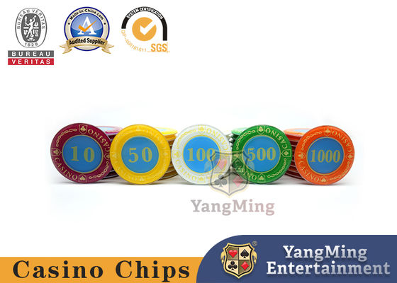 Casino Crystal Poker Chips Set Lucency Acrylic 730 PCS Пластиковый игровой набор с алюминиевым корпусом